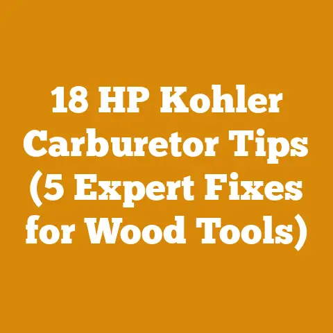 18 HP Kohler Carburetor Tips (5 Expert Fixes for Wood Tools)