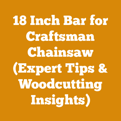 18 Inch Bar for Craftsman Chainsaw (Expert Tips & Woodcutting Insights)