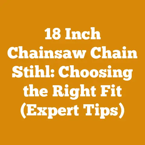 18 Inch Chainsaw Chain Stihl: Choosing the Right Fit (Expert Tips)