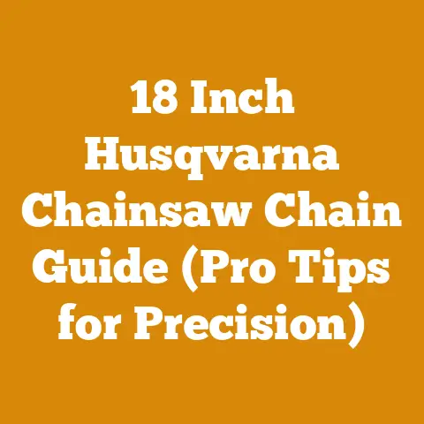 18 Inch Husqvarna Chainsaw Chain Guide (Pro Tips for Precision)
