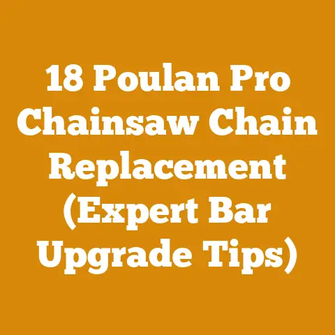 18 Poulan Pro Chainsaw Chain Replacement (Expert Bar Upgrade Tips)
