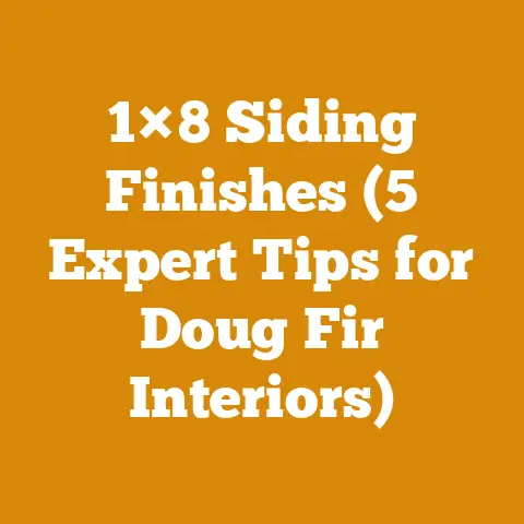 1×8 Siding Finishes (5 Expert Tips for Doug Fir Interiors)