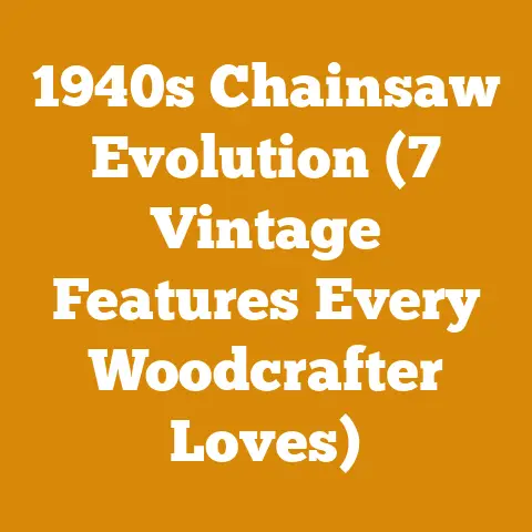 1940s Chainsaw Evolution (7 Vintage Features Every Woodcrafter Loves)