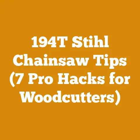 194T Stihl Chainsaw Tips (7 Pro Hacks for Woodcutters)