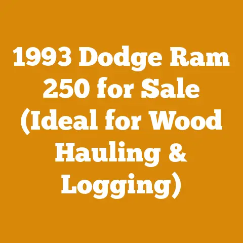 1993 Dodge Ram 250 for Sale (Ideal for Wood Hauling & Logging)
