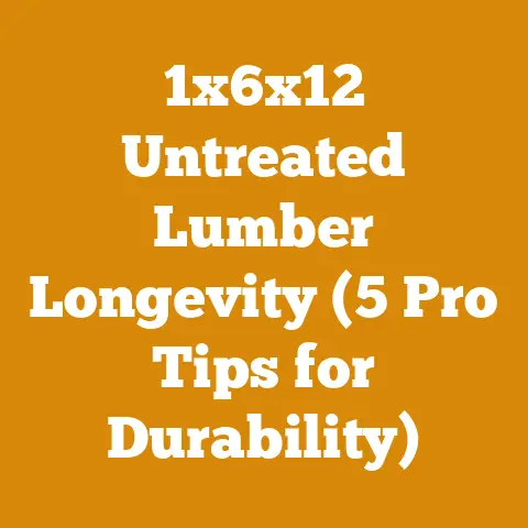1x6x12 Untreated Lumber Longevity (5 Pro Tips for Durability)
