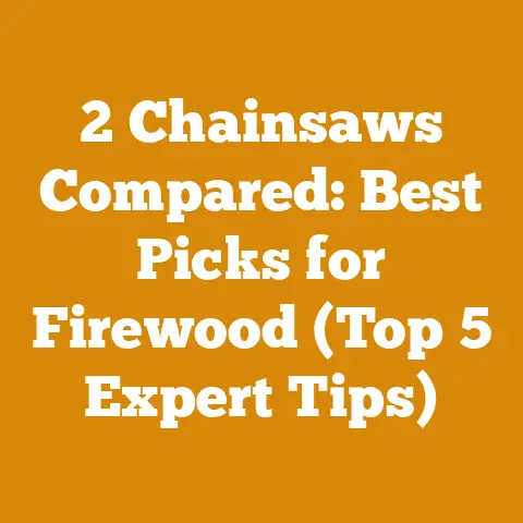 2 Chainsaws Compared: Best Picks for Firewood (Top 5 Expert Tips)