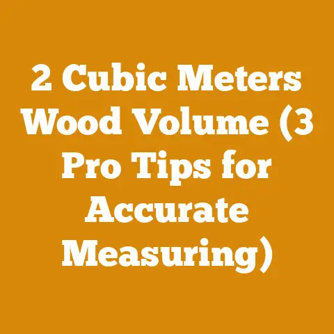2 Cubic Meters Wood Volume (3 Pro Tips for Accurate Measuring)