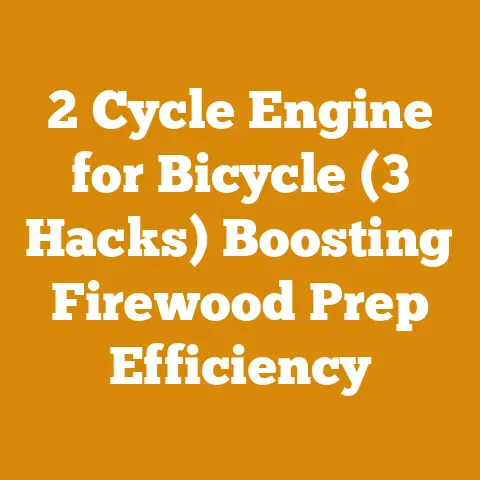2 Cycle Engine for Bicycle (3 Hacks) Boosting Firewood Prep Efficiency