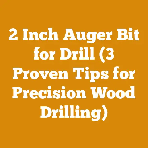 2 Inch Auger Bit for Drill (3 Proven Tips for Precision Wood Drilling)