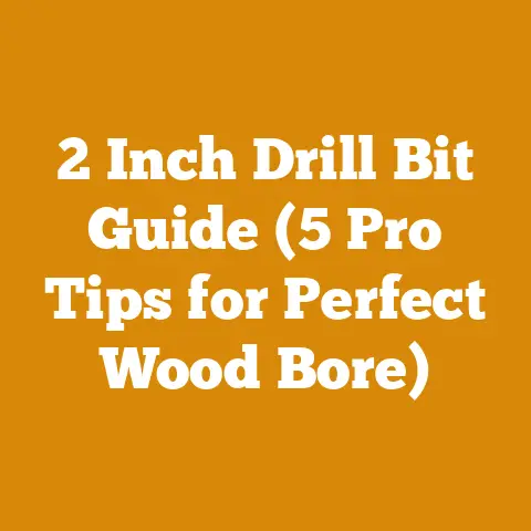 2 Inch Drill Bit Guide (5 Pro Tips for Perfect Wood Bore)