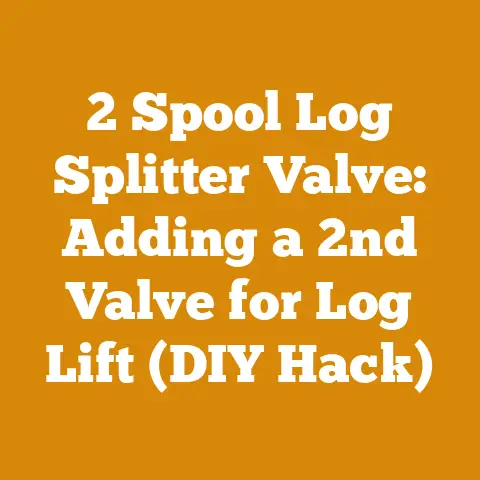 2 Spool Log Splitter Valve: Adding a 2nd Valve for Log Lift (DIY Hack)