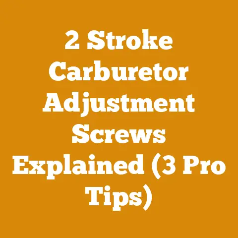 2 Stroke Carburetor Adjustment Screws Explained (3 Pro Tips)