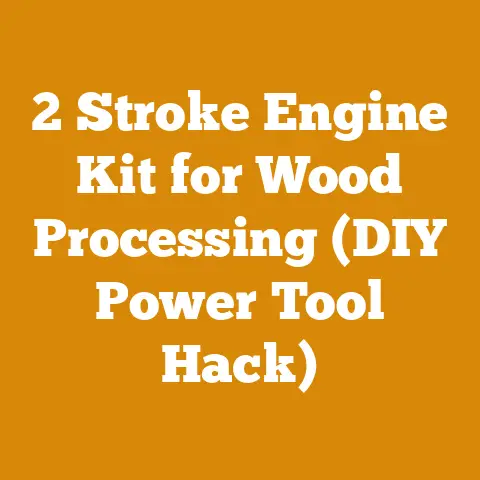 2 Stroke Engine Kit for Wood Processing (DIY Power Tool Hack)