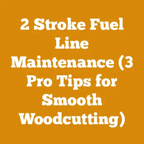 2 Stroke Fuel Line Maintenance (3 Pro Tips for Smooth Woodcutting)