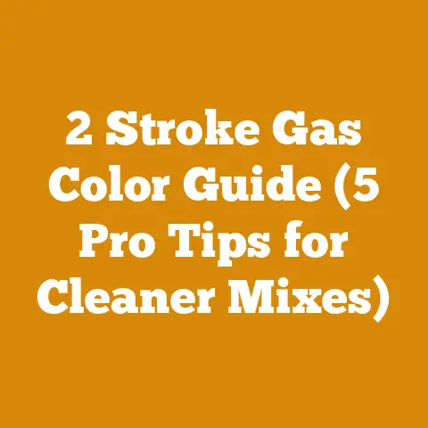 2 Stroke Gas Color Guide (5 Pro Tips for Cleaner Mixes)