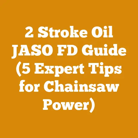 2 Stroke Oil JASO FD Guide (5 Expert Tips for Chainsaw Power)