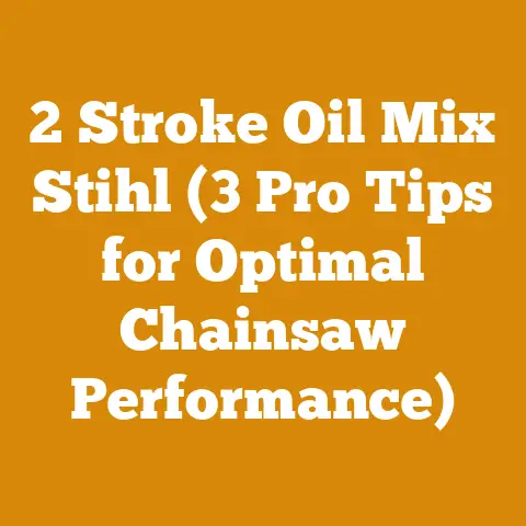 2 Stroke Oil Mix Stihl (3 Pro Tips for Optimal Chainsaw Performance)
