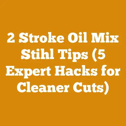 2 Stroke Oil Mix Stihl Tips (5 Expert Hacks for Cleaner Cuts)