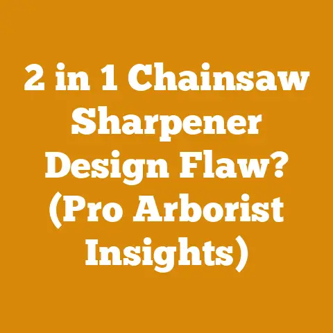 2 in 1 Chainsaw Sharpener Design Flaw? (Pro Arborist Insights)