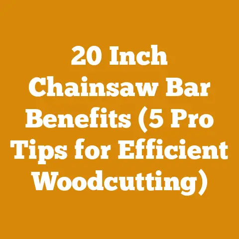 20 Inch Chainsaw Bar Benefits (5 Pro Tips for Efficient Woodcutting)