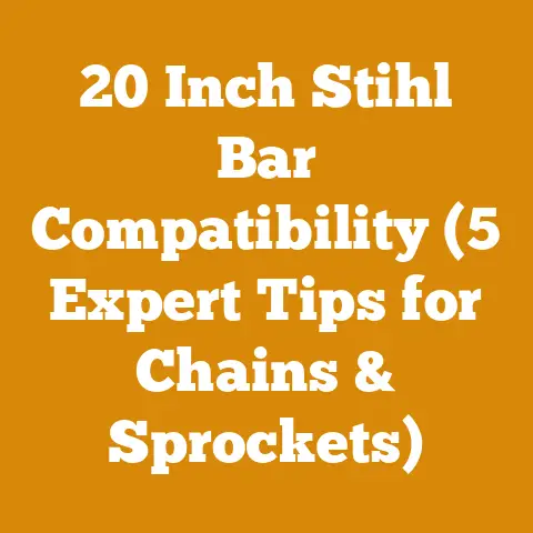 20 Inch Stihl Bar Compatibility (5 Expert Tips for Chains & Sprockets)