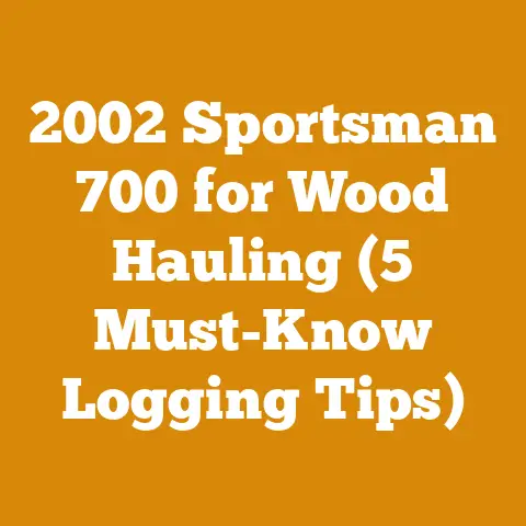 2002 Sportsman 700 for Wood Hauling (5 Must-Know Logging Tips)