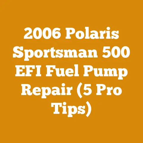 2006 Polaris Sportsman 500 EFI Fuel Pump Repair (5 Pro Tips)