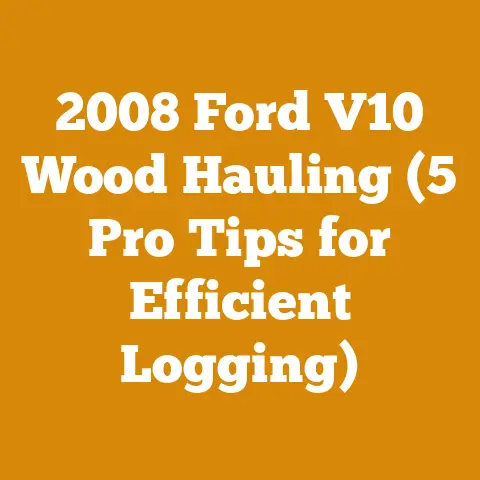 2008 Ford V10 Wood Hauling (5 Pro Tips for Efficient Logging)