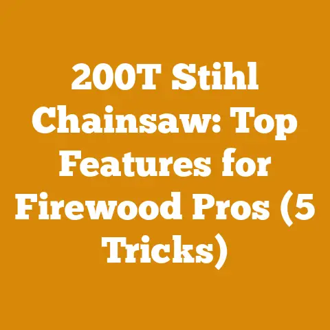 200T Stihl Chainsaw: Top Features for Firewood Pros (5 Tricks)
