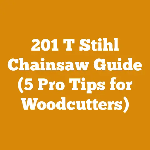 201 T Stihl Chainsaw Guide (5 Pro Tips for Woodcutters)