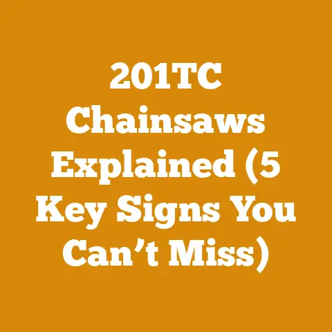 201TC Chainsaws Explained (5 Key Signs You Can’t Miss)