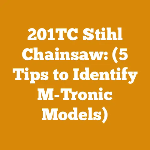 201TC Stihl Chainsaw: (5 Tips to Identify M-Tronic Models)
