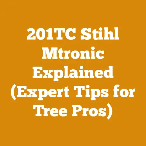 201TC Stihl Mtronic Explained (Expert Tips for Tree Pros)