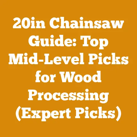 20in Chainsaw Guide: Top Mid-Level Picks for Wood Processing (Expert Picks)