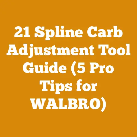 21 Spline Carb Adjustment Tool Guide (5 Pro Tips for WALBRO)