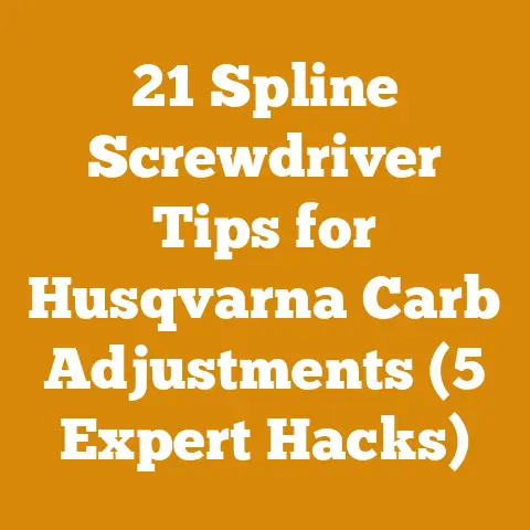 21 Spline Screwdriver Tips for Husqvarna Carb Adjustments (5 Expert Hacks)