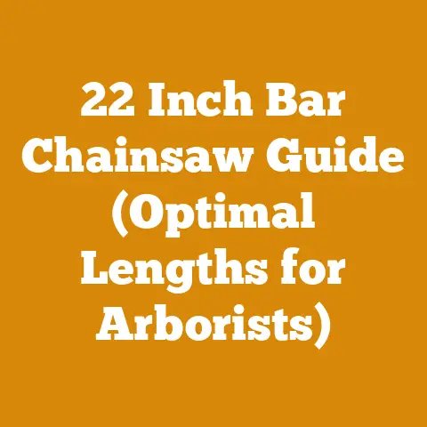 22 Inch Bar Chainsaw Guide (Optimal Lengths for Arborists)