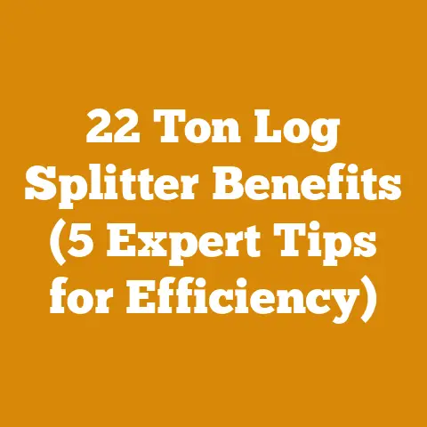 22 Ton Log Splitter Benefits (5 Expert Tips for Efficiency)