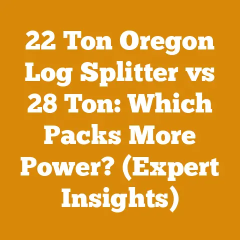 22 Ton Oregon Log Splitter vs 28 Ton: Which Packs More Power? (Expert Insights)