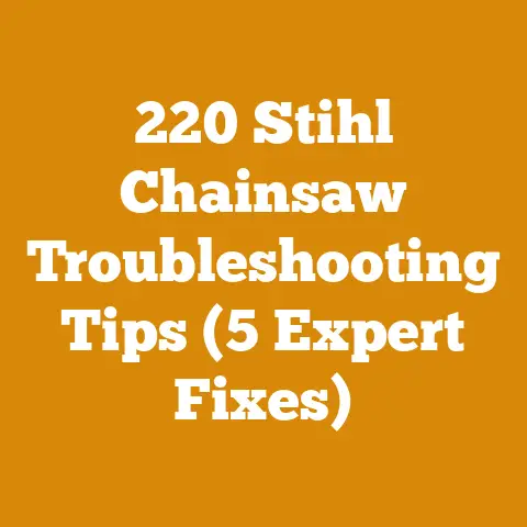 220 Stihl Chainsaw Troubleshooting Tips (5 Expert Fixes)