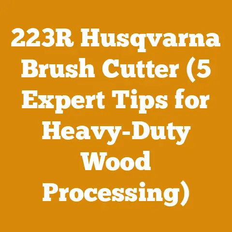 223R Husqvarna Brush Cutter (5 Expert Tips for Heavy-Duty Wood Processing)