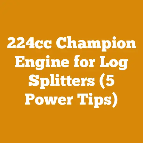 224cc Champion Engine for Log Splitters (5 Power Tips)