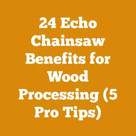 24 Echo Chainsaw Benefits for Wood Processing (5 Pro Tips)