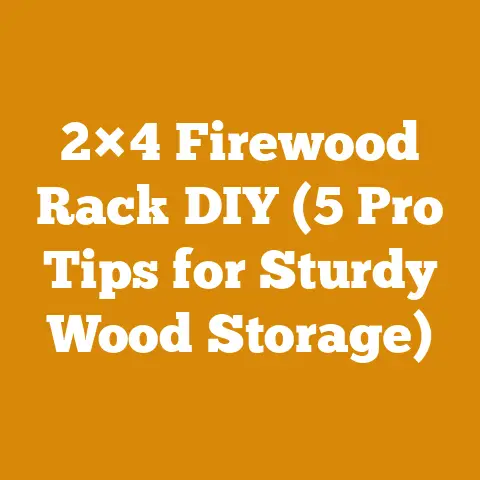 2×4 Firewood Rack DIY (5 Pro Tips for Sturdy Wood Storage)