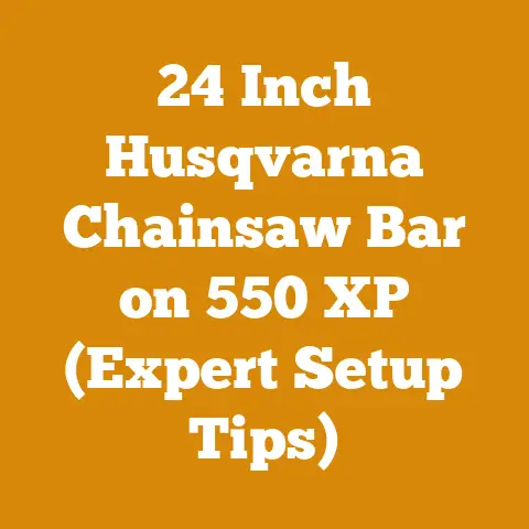 24 Inch Husqvarna Chainsaw Bar on 550 XP (Expert Setup Tips)