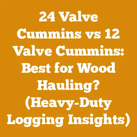 24 Valve Cummins vs 12 Valve Cummins: Best for Wood Hauling? (Heavy-Duty Logging Insights)