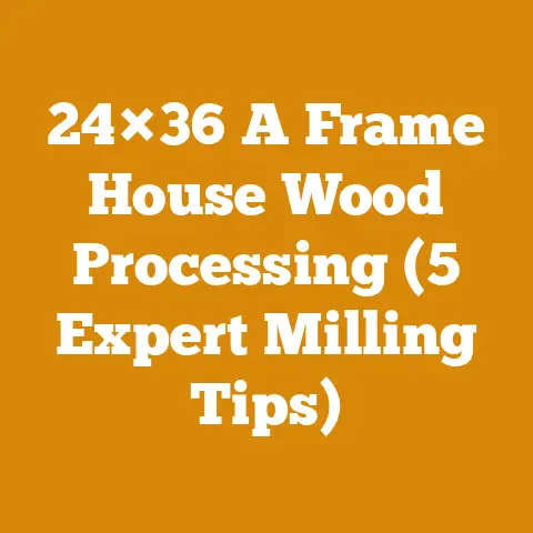 24×36 A Frame House Wood Processing (5 Expert Milling Tips)