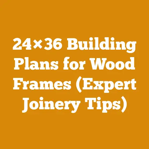 24×36 Building Plans for Wood Frames (Expert Joinery Tips)