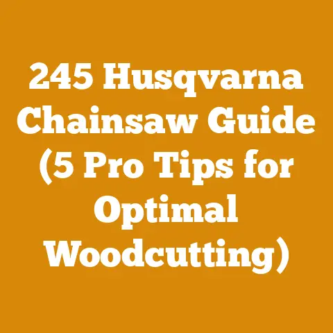 245 Husqvarna Chainsaw Guide (5 Pro Tips for Optimal Woodcutting)